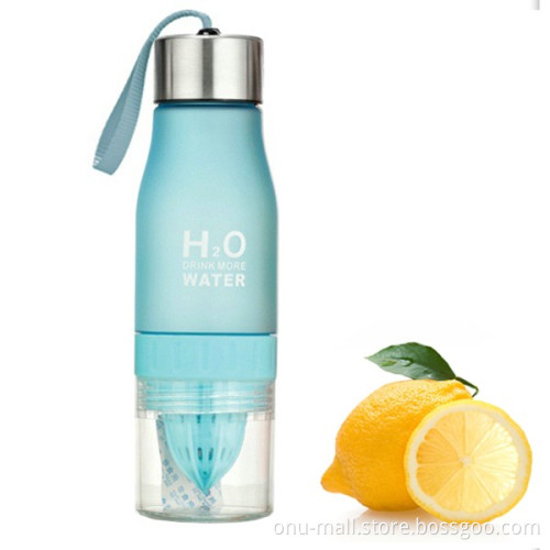 BPA Free Fresh Lemon Water Fruit Infuser Bottle
